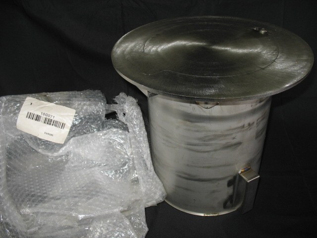Calpipe Security Bollards ESR080 8″ Stainless Steel Bollard Embedment Sleeve NEW