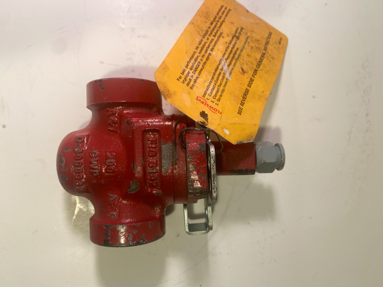Nordstrom FlowServe D-3000932 2757601 1″ Plug Valve B142 A47 AF6