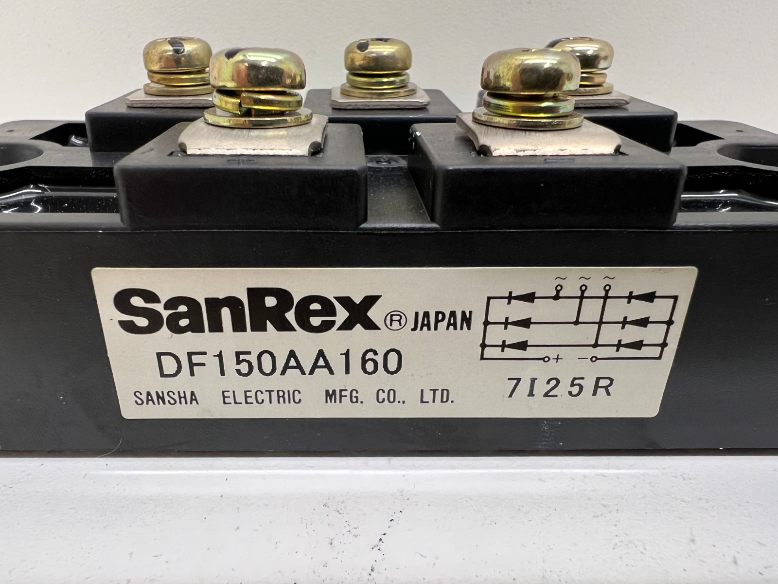 GOOD USED! SANREX RECTIFIER MODULE DF150AA160