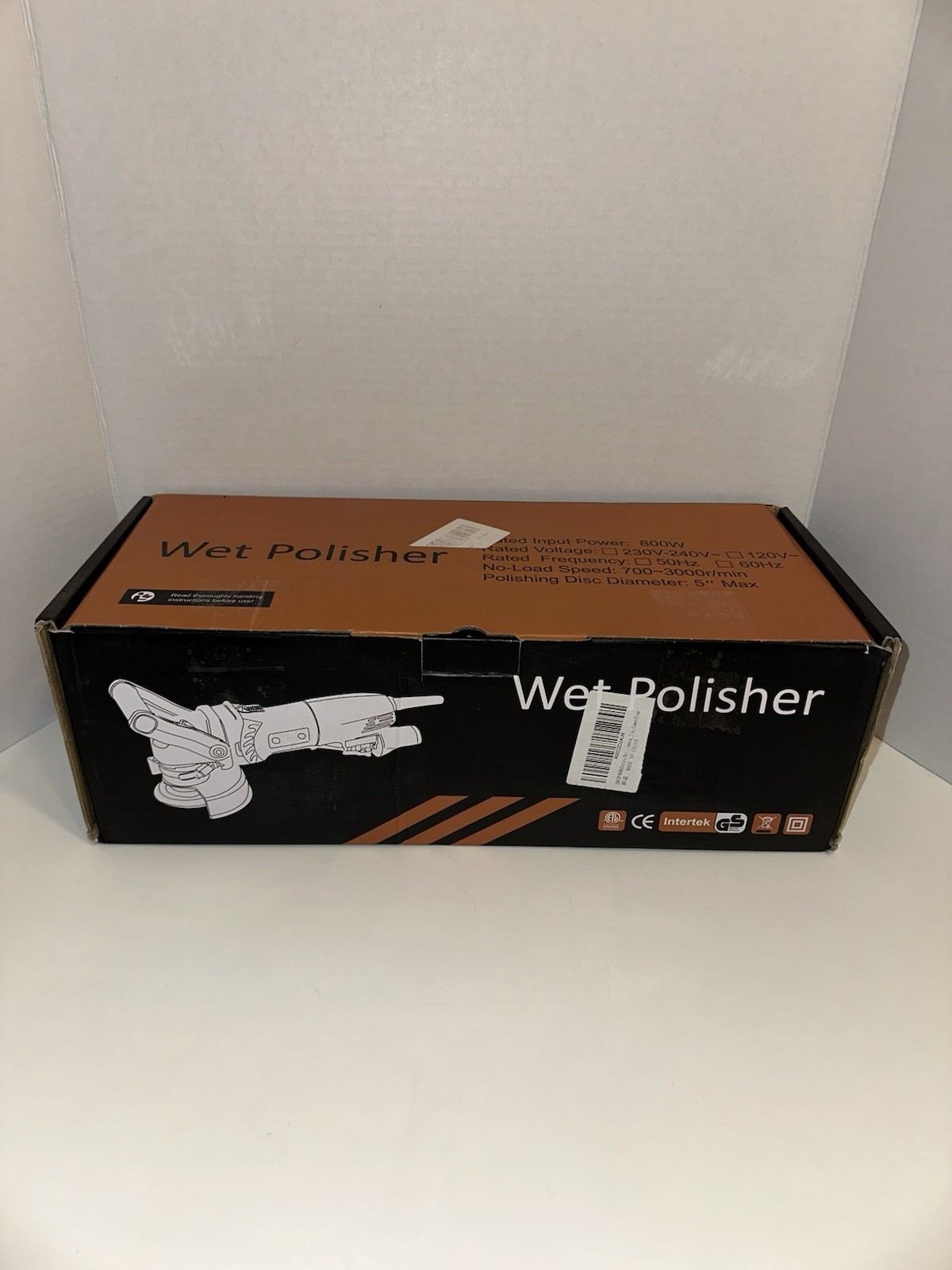 Wet Stone Polisher 4-Inch 800W Electric Granite Marble Polisher Wet Inject