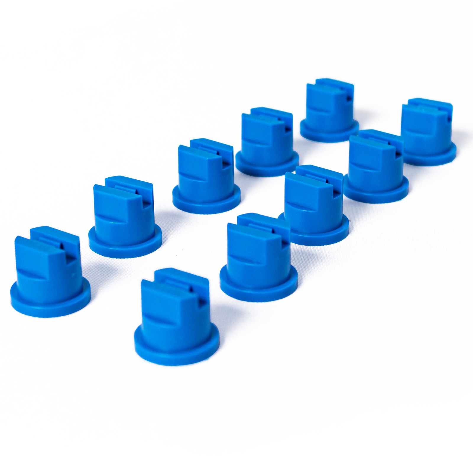 Tefen Blue Nozzles 110 Degree Standard Flat Fan Spray Tip 10 Pack