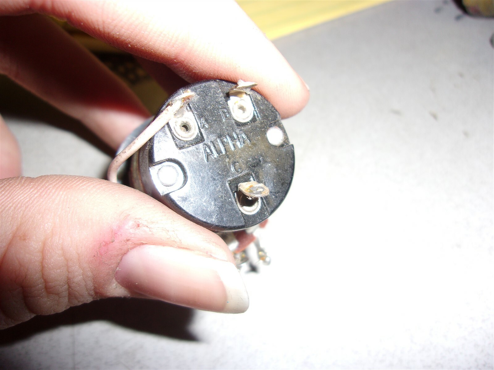 Alpha ME-B10K Potentiometer Switch Turn Knob Assy *FREE SHIPPING*