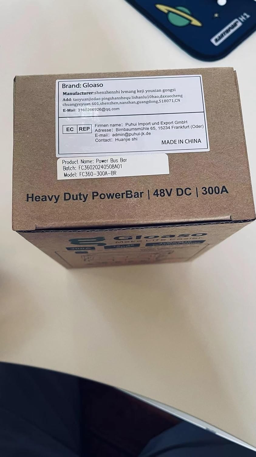 100A Bus Bar with 4X 1/4″ Posts+ 12x 100A- 4X1/4(M6)- Black&Red 2pack