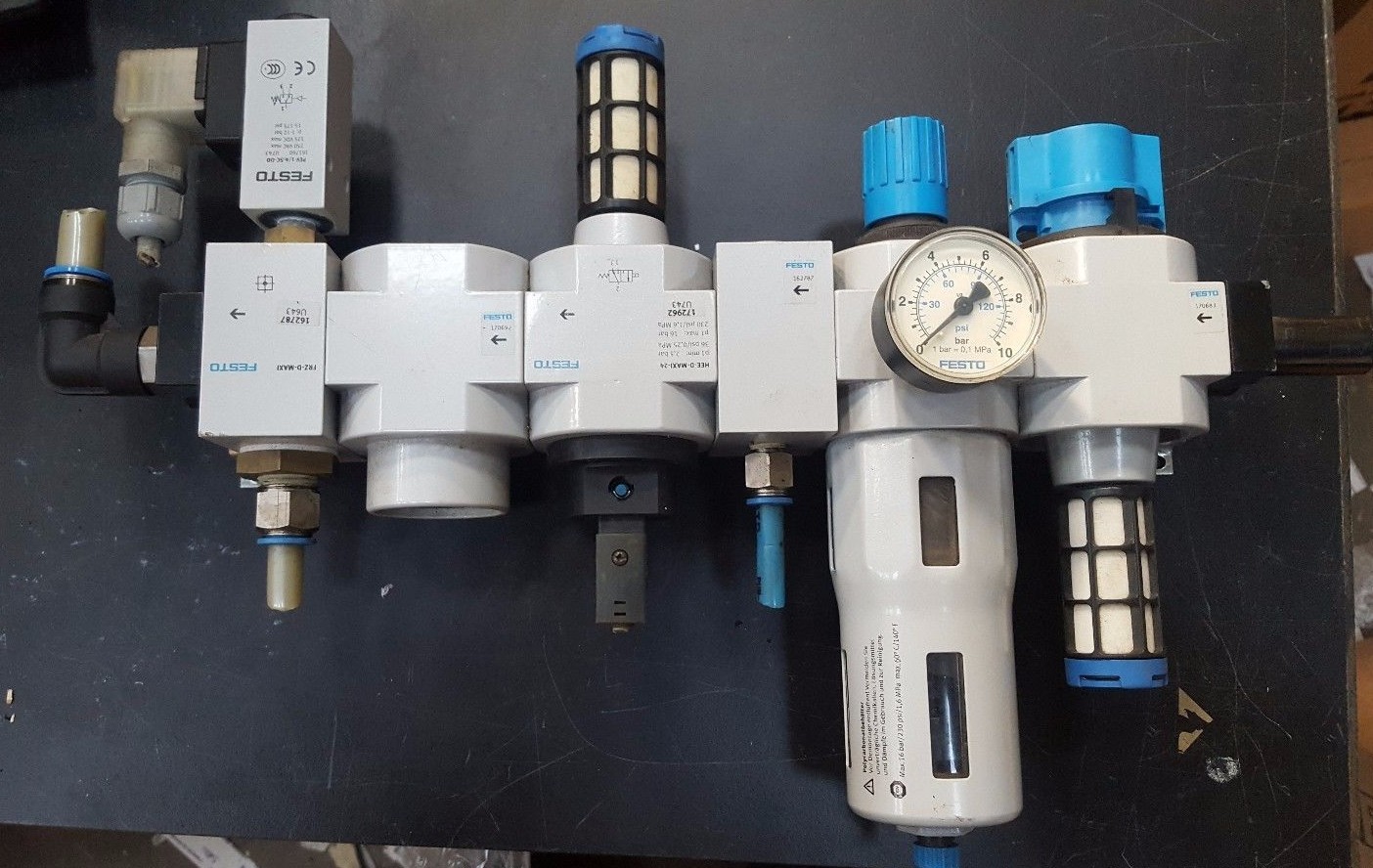FESTO UNIT HE-D-MAXI, LFR-D-MAXI-A, FRZ-D-MAXI, HEE-D-MAXI-24, HEL-D-MAXI, FRZ-D