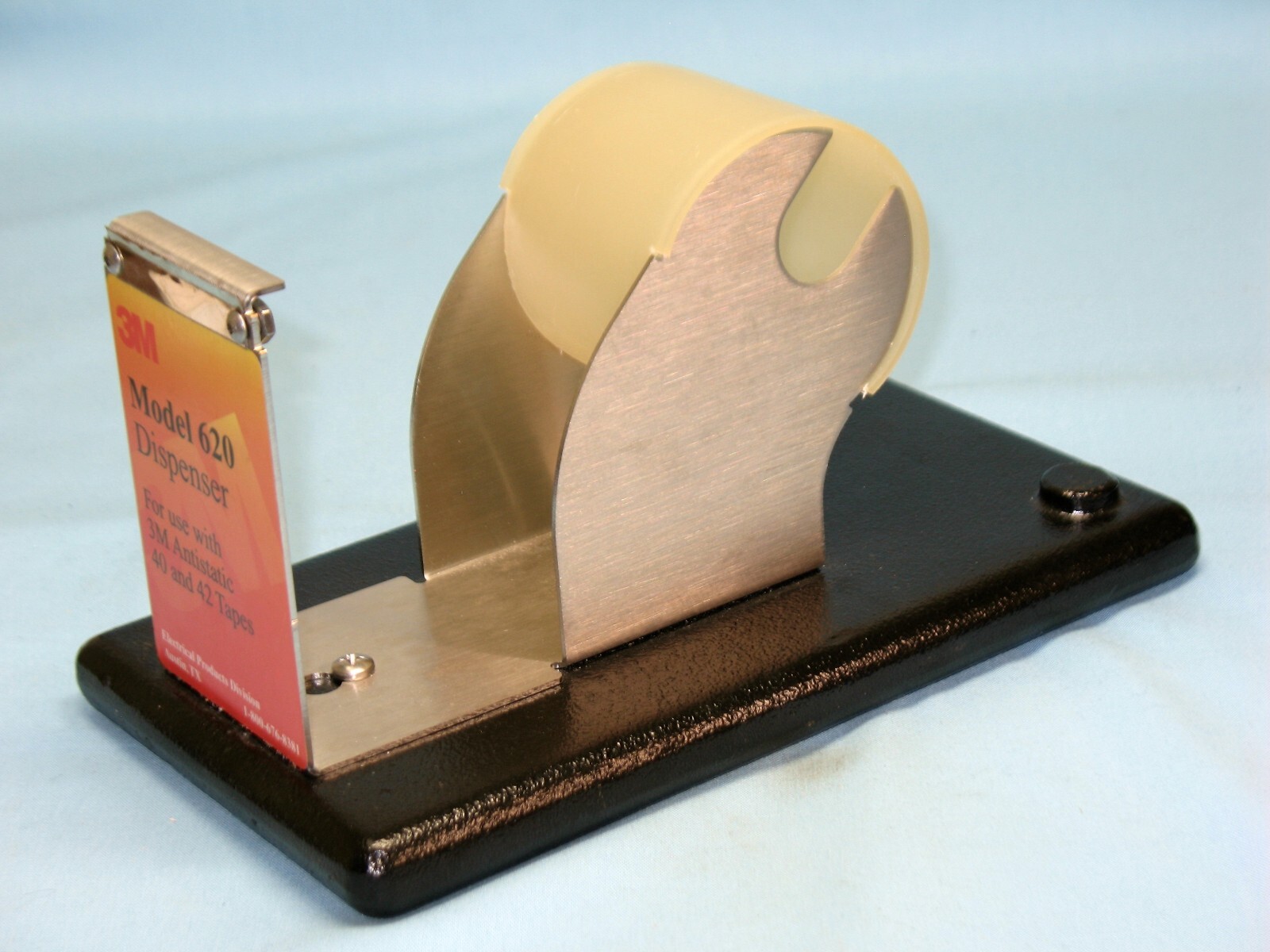 3M ~ MODEL # 620 ~ TABLETOP ANTI-STATIC TAPE DISPENSER ~ 2″ ~ SEE ALL PICTURES