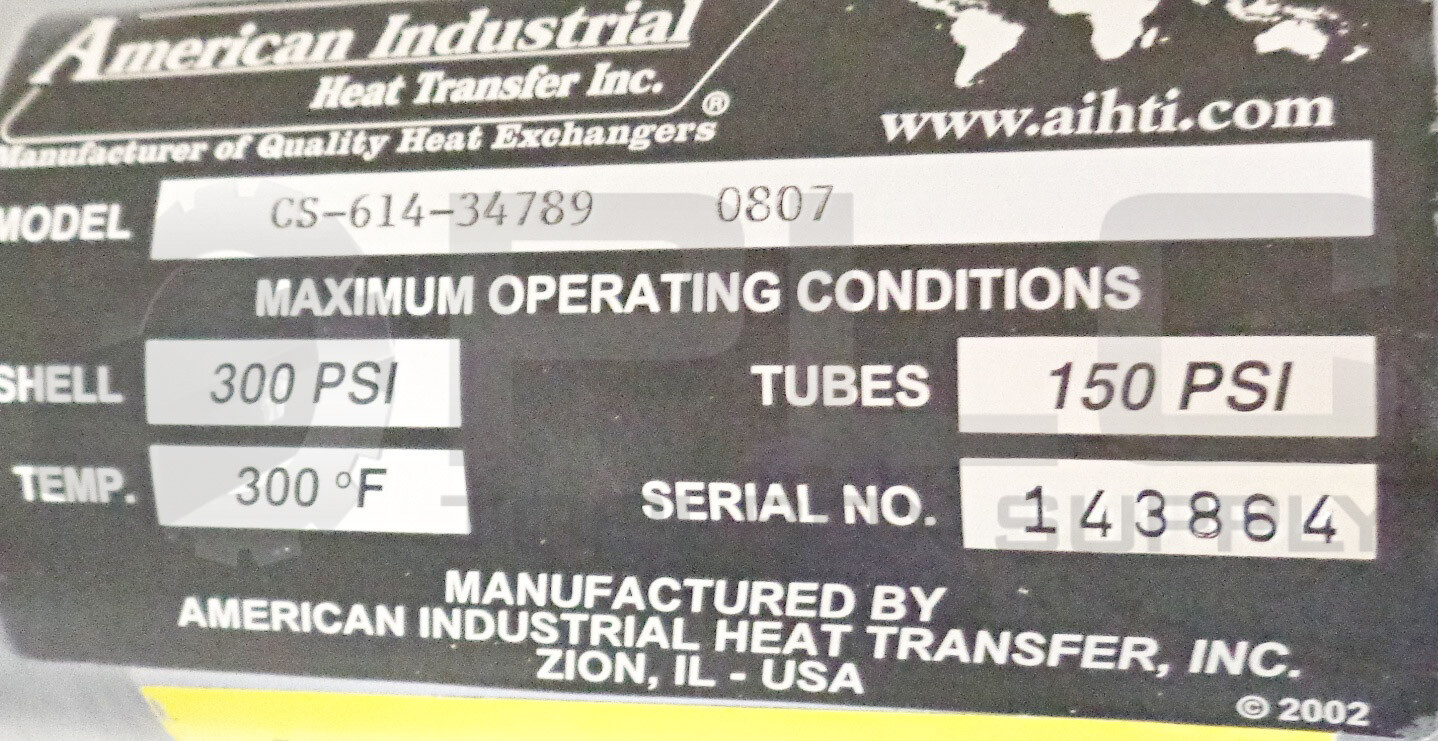 TUTHILL 9012-86L2 BLOWER / AMERICAN INDUSTRIAL HEAT TRANSFER CS-614-34789