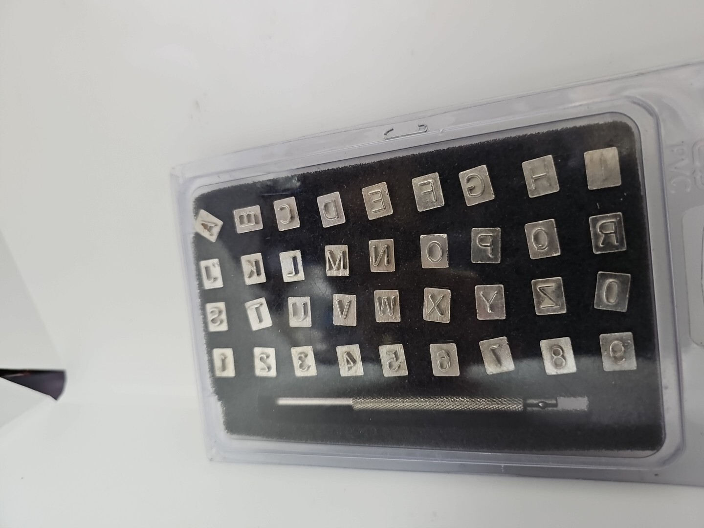 Steel Alphabet letter Number leather Stamp Punch Assembly SYFCR102-A3 (36 Pcs)