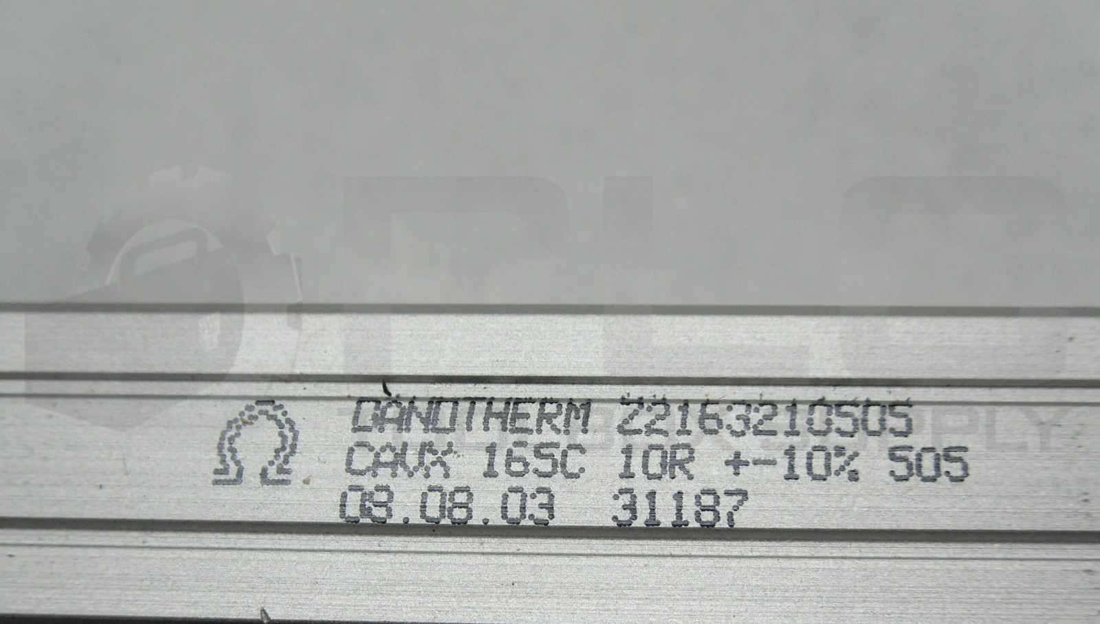 DANOTHERM Z2163210505 POWER RESISTOR CAVX 165C 10R +-10% 505