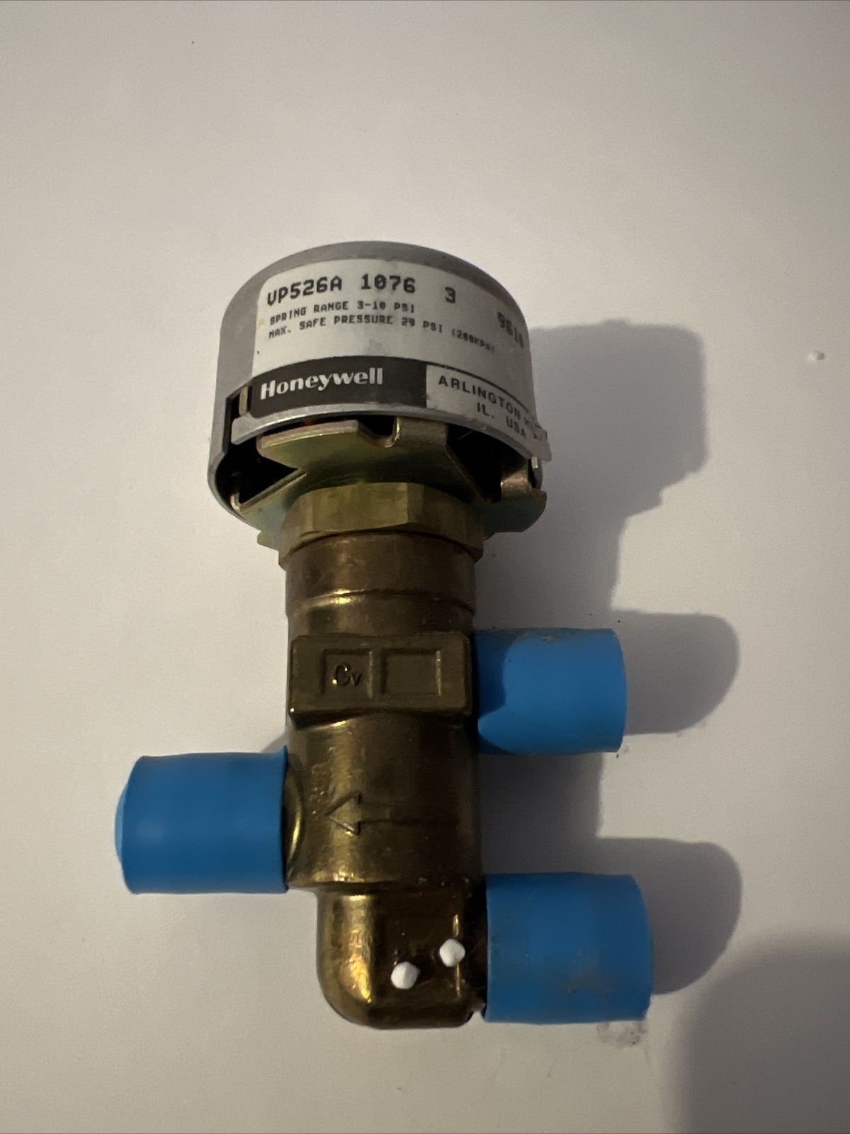 HONEYWELL VP526A 1027 3 3WAY VALVE 5/8″1.6CV 2-5PSIG