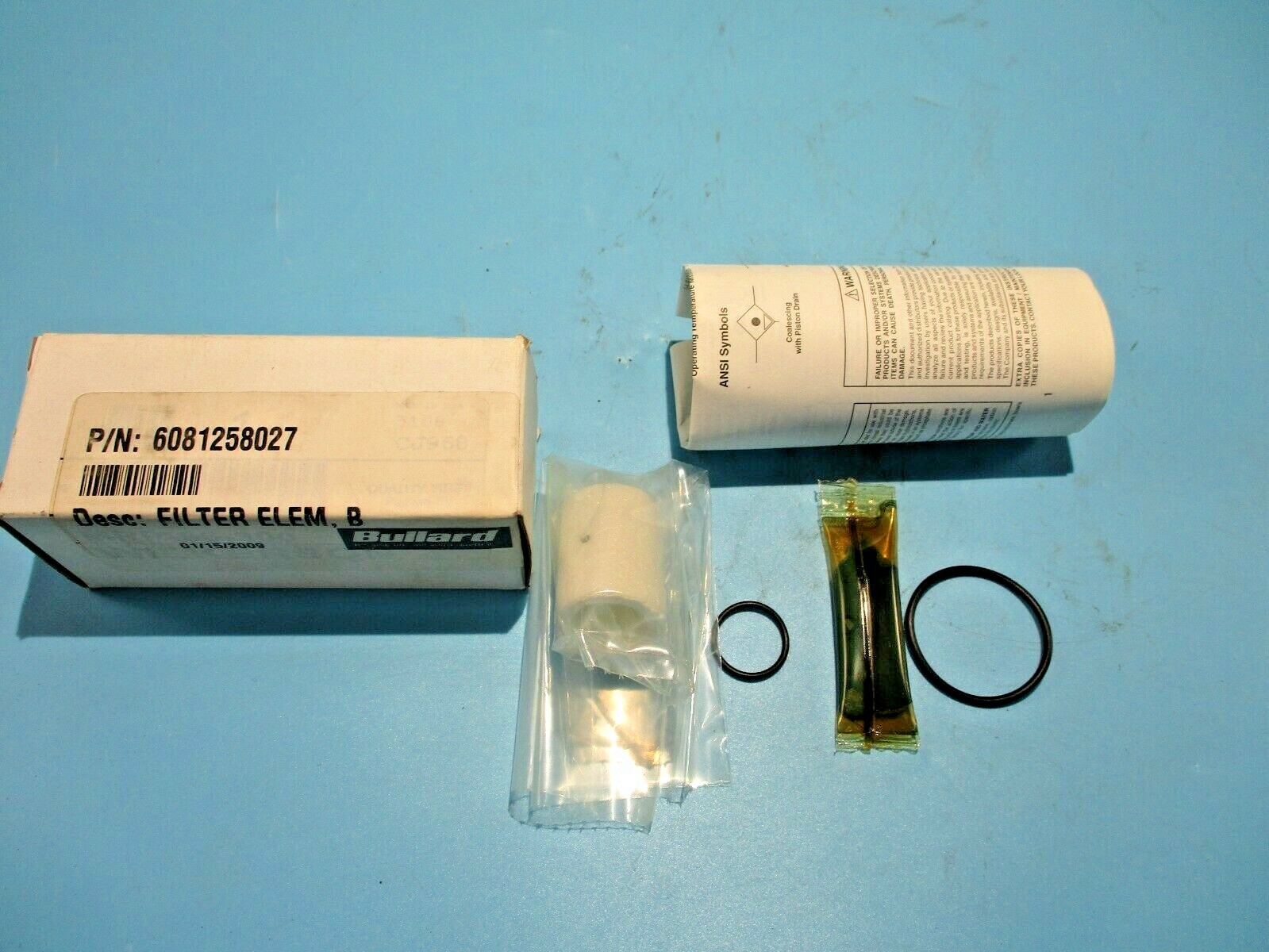 NEW BULLARD 6081258027 FILTER ELEMENT B