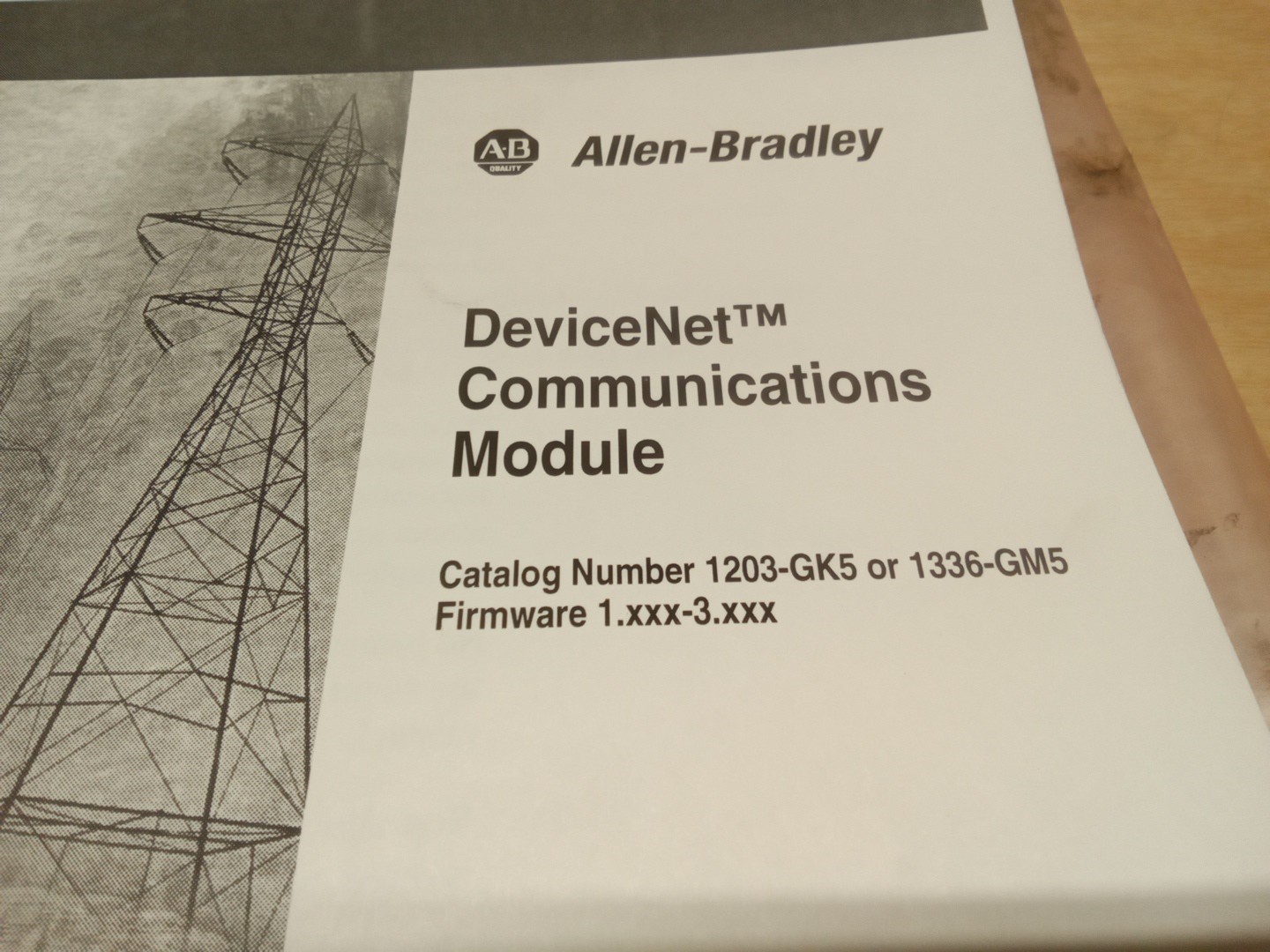 Allen-Bradley 74002-103-03 DeviceNet Communication Module User Manual
