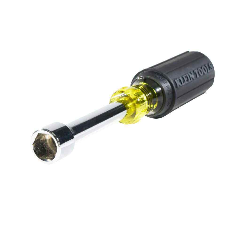 Klein Tools 630-1/2 Nut Driver: 1/2″ Drive, Hollow Shaft, Cushion Grip