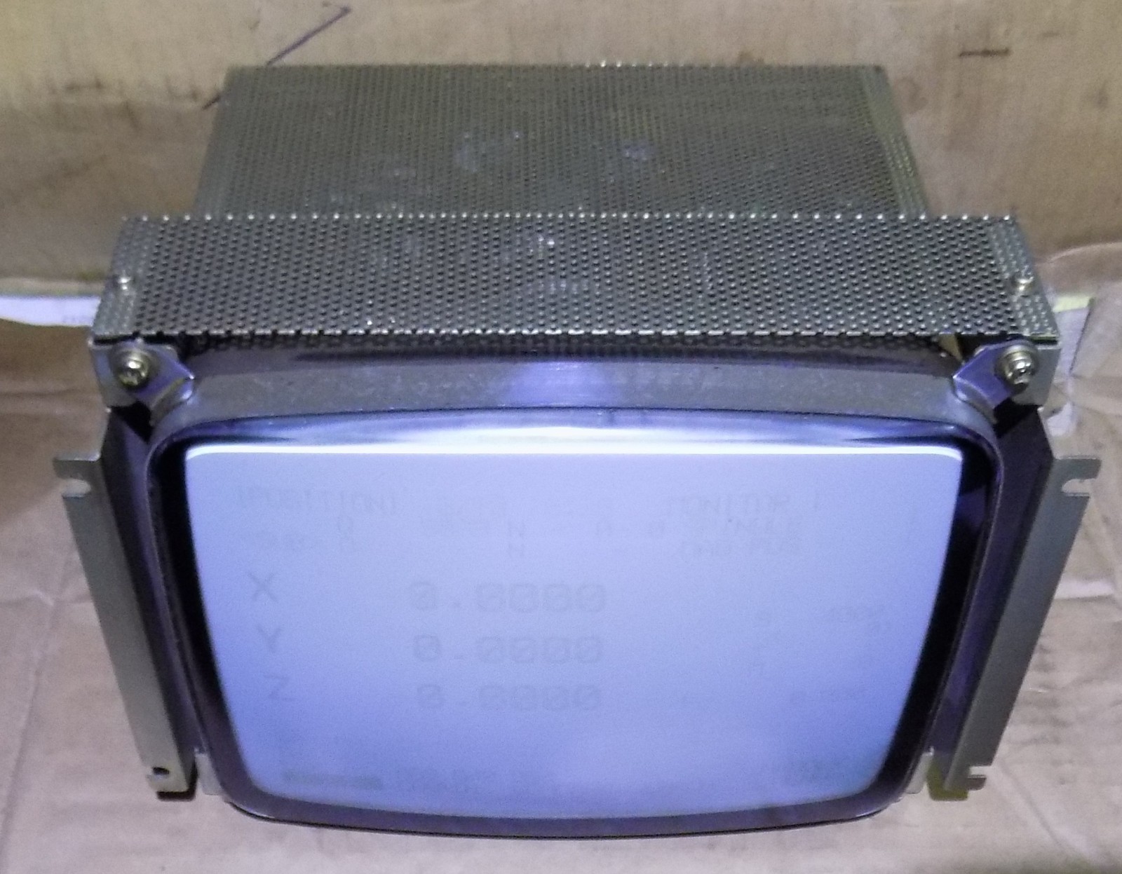 TOTOKU model MDT962B-4A 9 inch monochrome CRT display monitor
