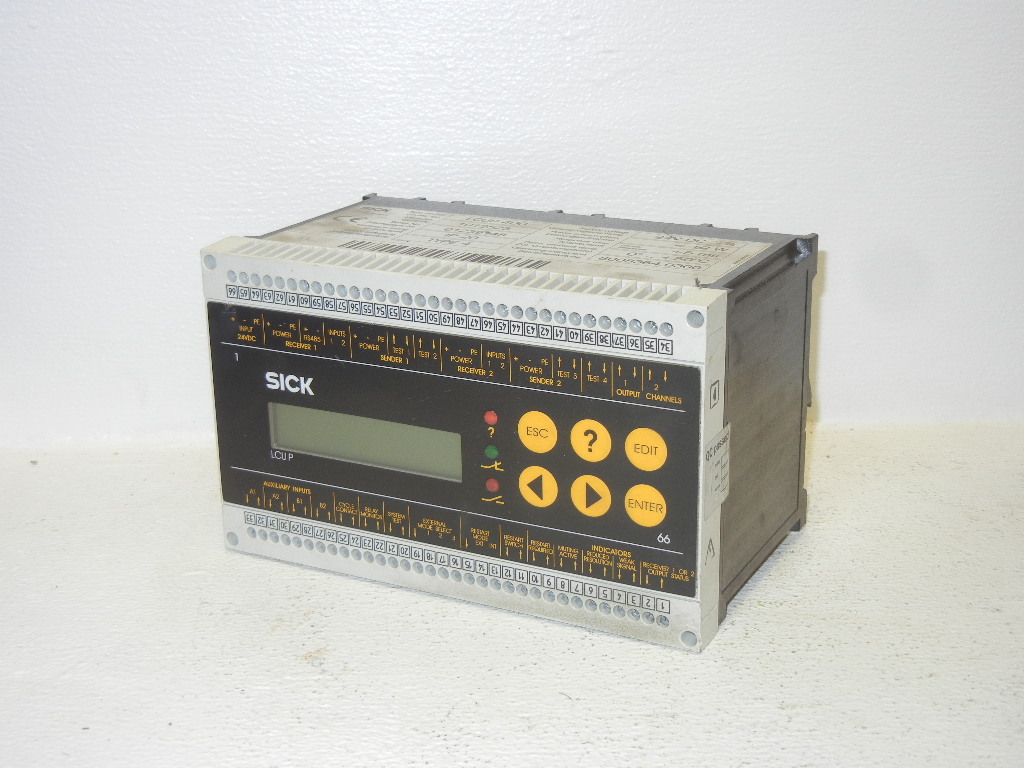 SICK 1012523 USED LCUP-400 SAFETY LIGHT CURTAIN CONTROLLER 1012523