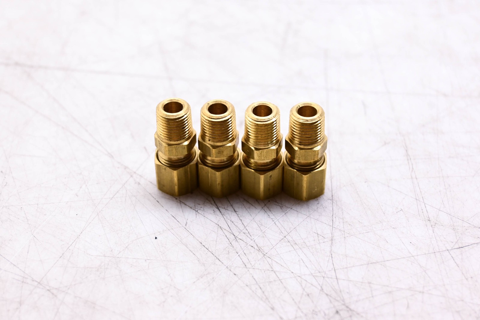 NPI 01430899 1/4″ Straight Fittings Qty 4 NOS