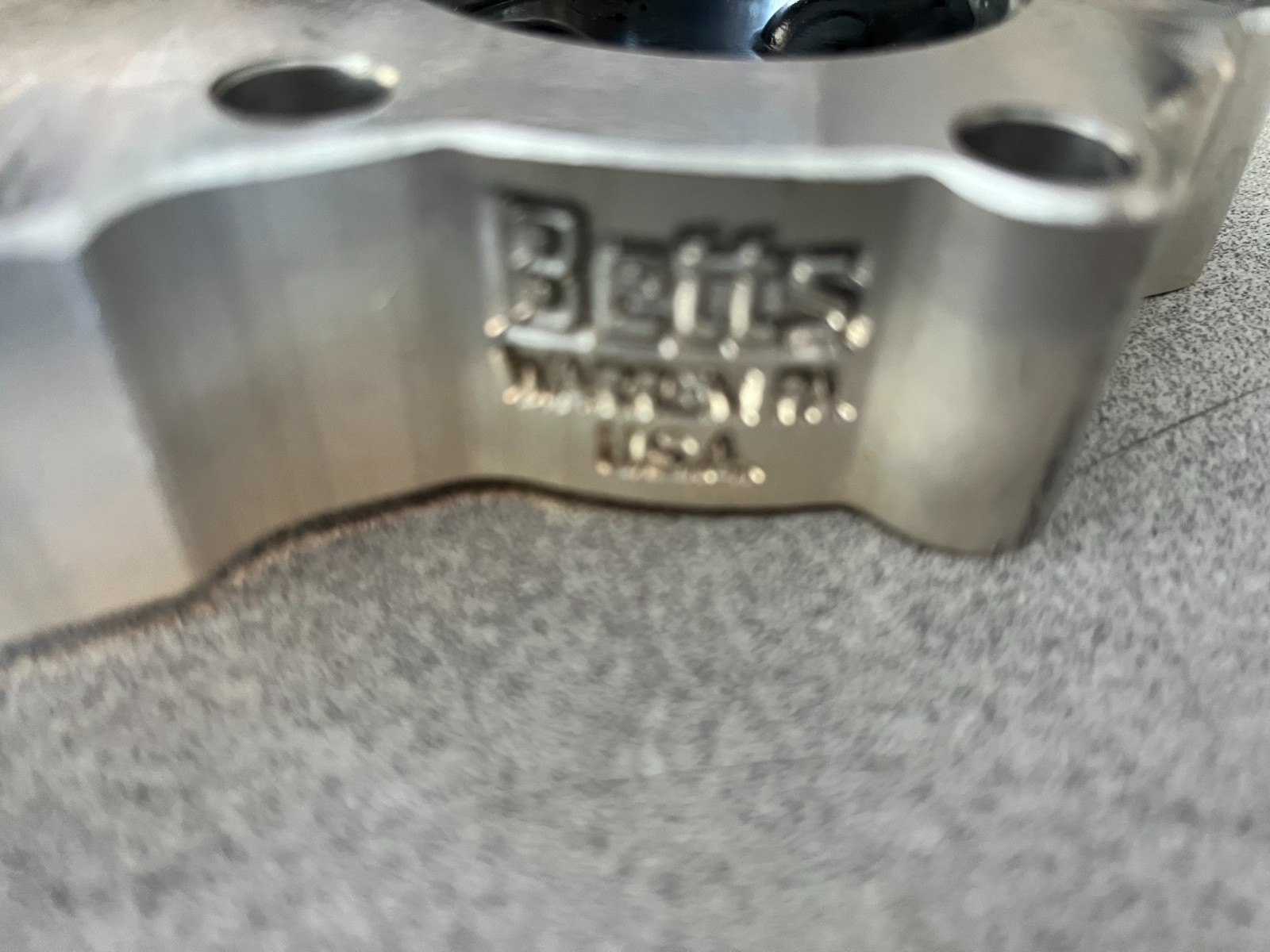 Betts Hd WD201ALB Exhaust Brake Butterfly Valve Aluminum Manual Operated Detent