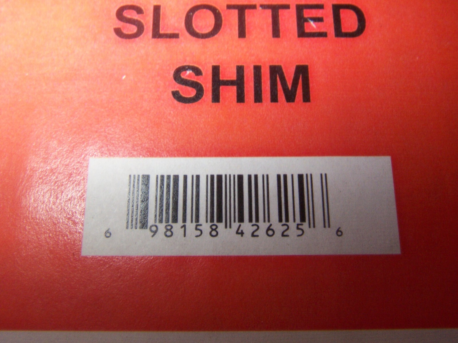 Size E 42625 Precision Brand 6″ x 6″ x .005″ Stainless 2″ Slotted Shim 5 Pack