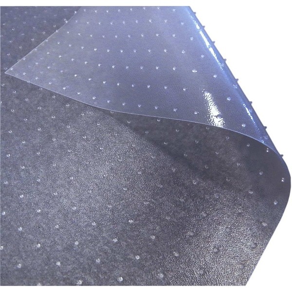 Floortex Fr31341526lv Chair Mat 45″X53″, Traditional Lip Shape, Clear, For