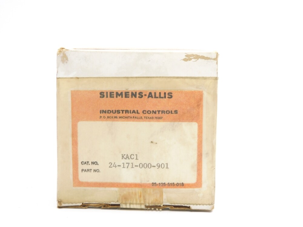 SIEMENS-ALLIS 24-171-000-901 KAC1 NSMP