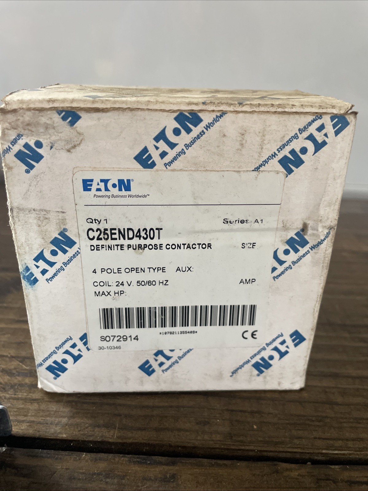 Eaton NSB C25END430T Definite Purpose Contactors Non-Reversing 4P 30A 24V 50/60H