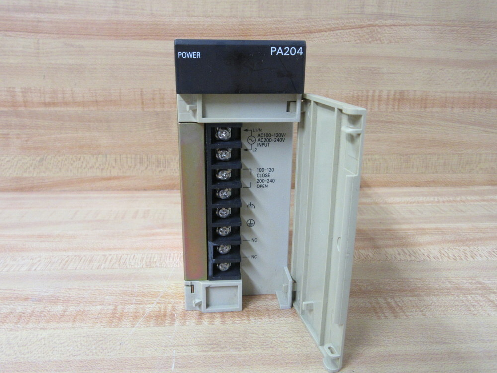 Omron C200HW-PA204 Power Supply Unit C200HWPA204 W/Cover
