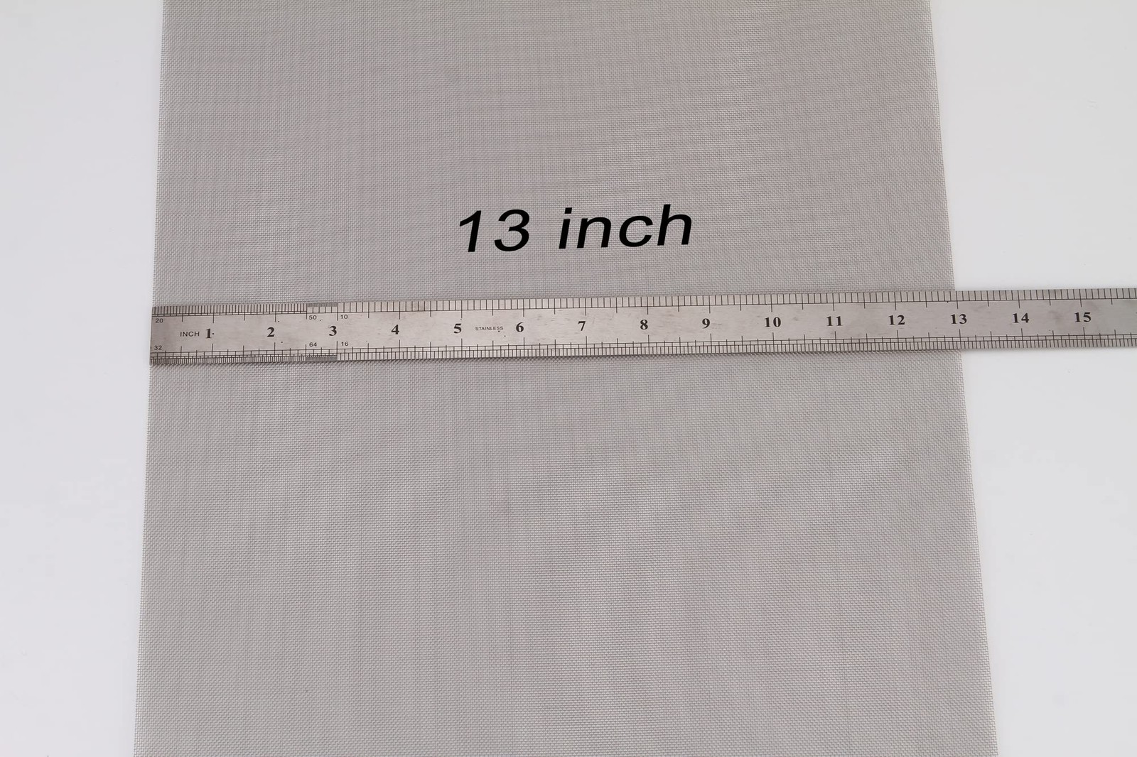 2PACK Stainless Steel Fine Woven Wire Mesh Roll Screen Sheet,Metal Air Silver