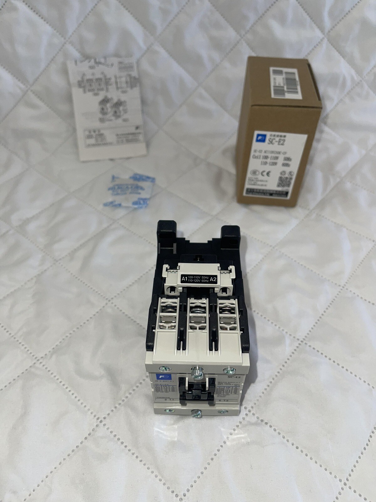 FUJI ELECTRIC SC-E2 AC120 Coil 50/60hz SC-E2 Contactor SCE2 AC110VZADC-CF