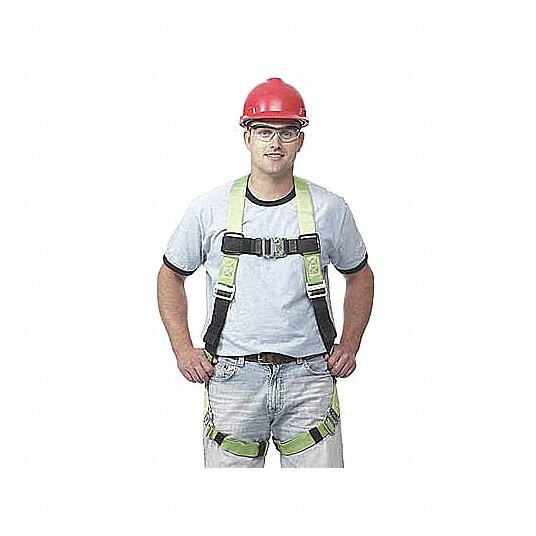 Miller P950qc/Xxlgn Duraflex Python(R) Ultra Full Body Harness, 2Xl, 400 Lb S16