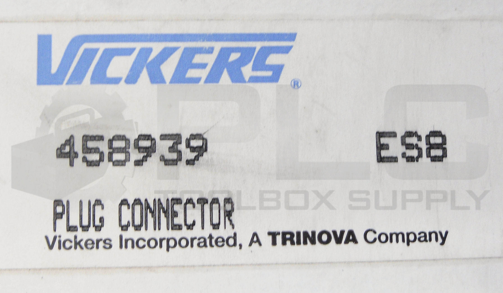NEW VICKERS 458939 PLUG CONNECTOR