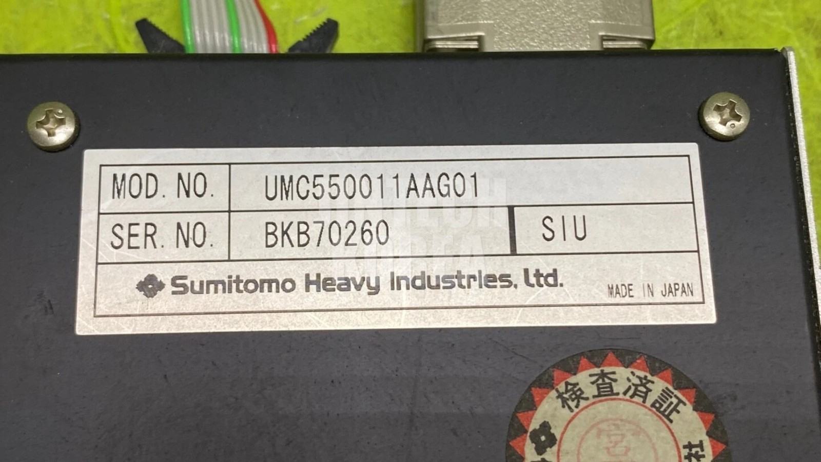 SUMITOMO UMC550011AAG01 SIU Module Tested