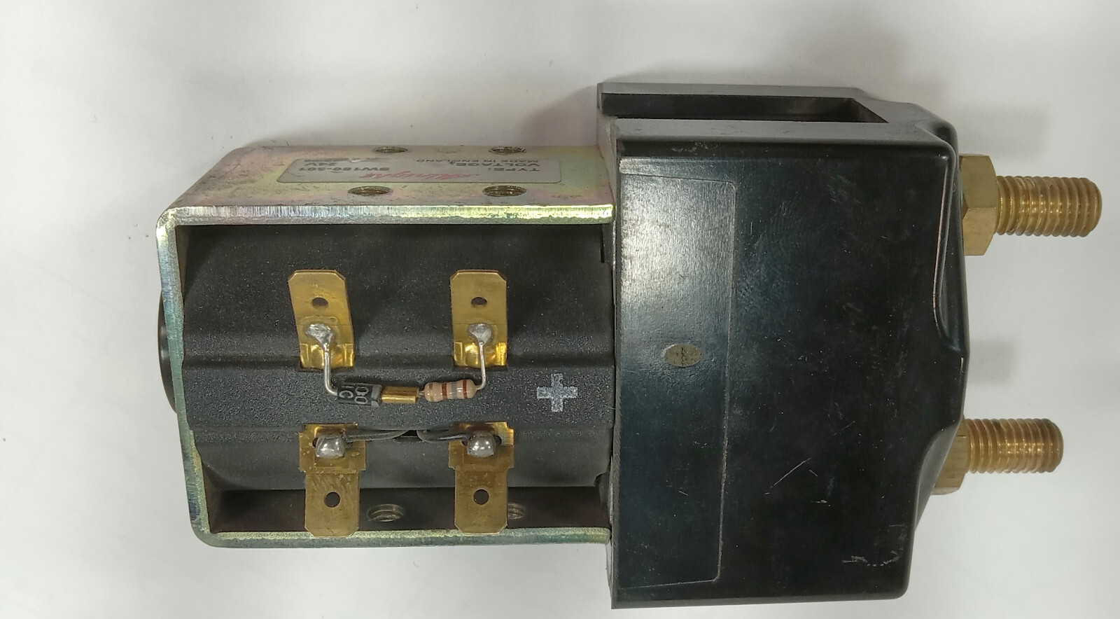 1 USED ALBRIGHT SW180-501 24V HEAVY DUTY SOLENOID CONTACTOR ***MAKE OFFER***