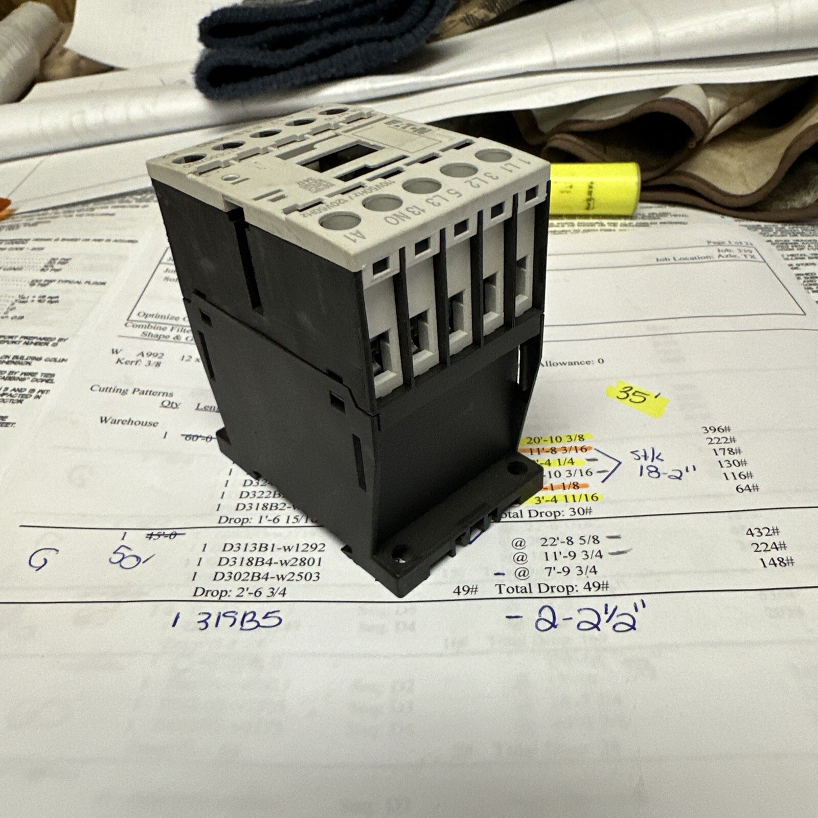 EATON IEC/EN 60947-4-1 CONTACTOR M007B XTCE007B10