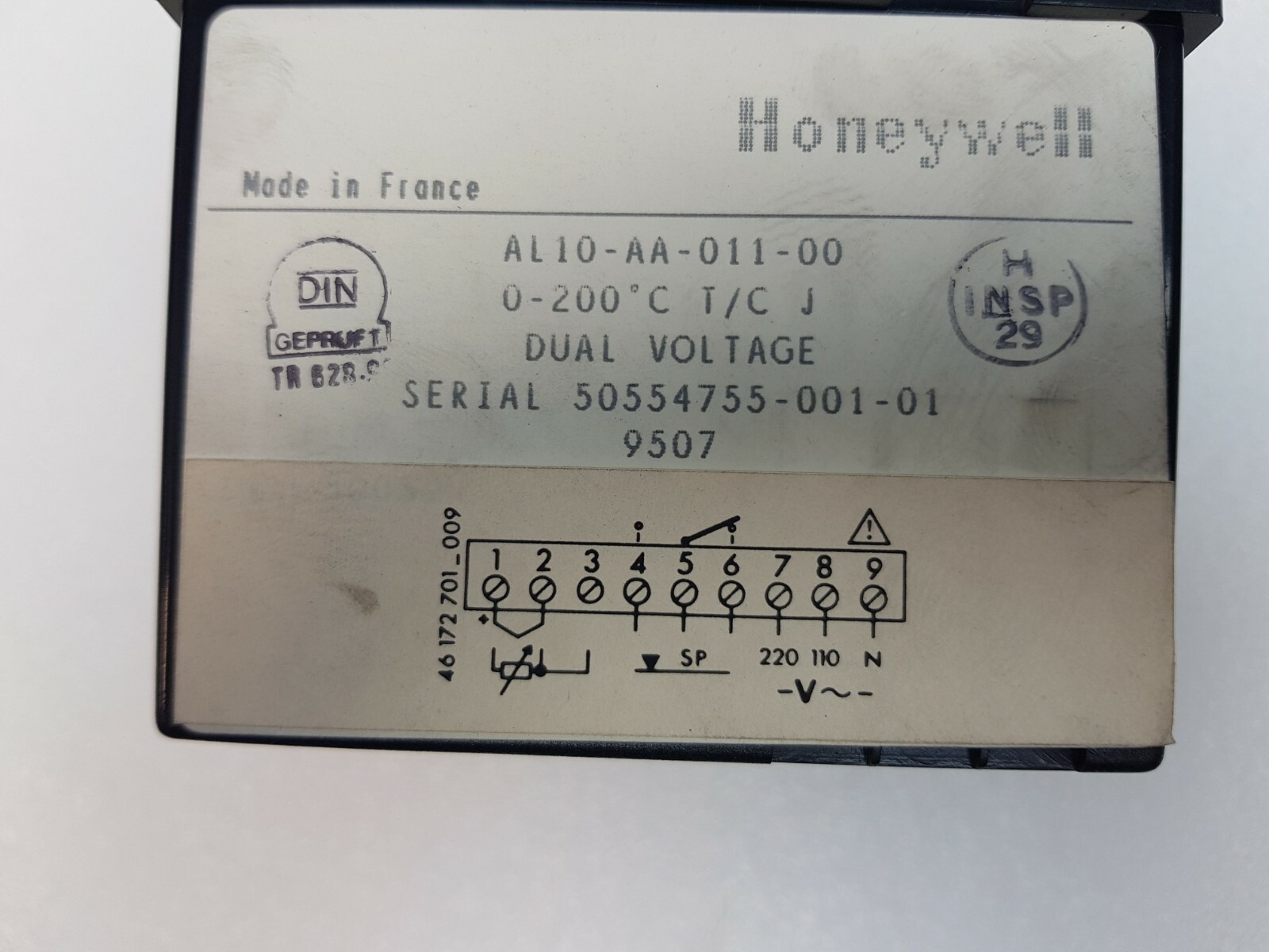 HONEYWELL AL10-AA-011-00, 0-200 C