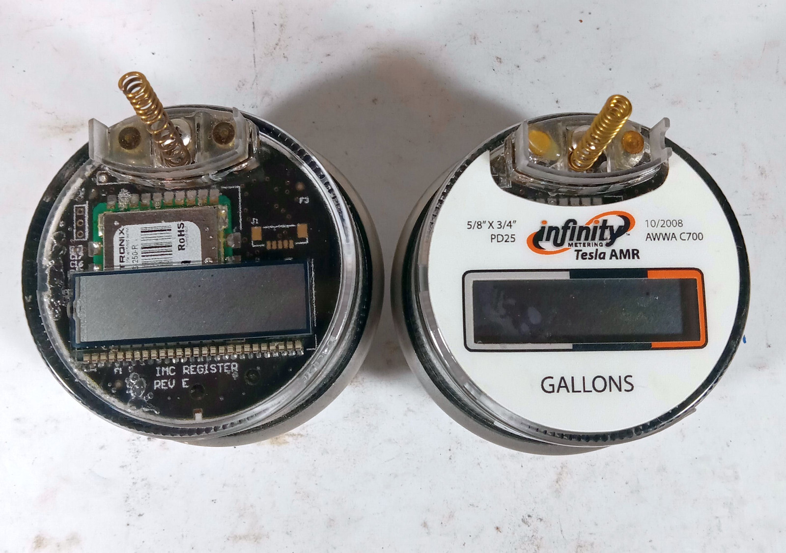 1 USED TESLA AMR 7566A-TR2 UTILITY METER DATA TRANSCEIVER UNB ***MAKE OFFER***