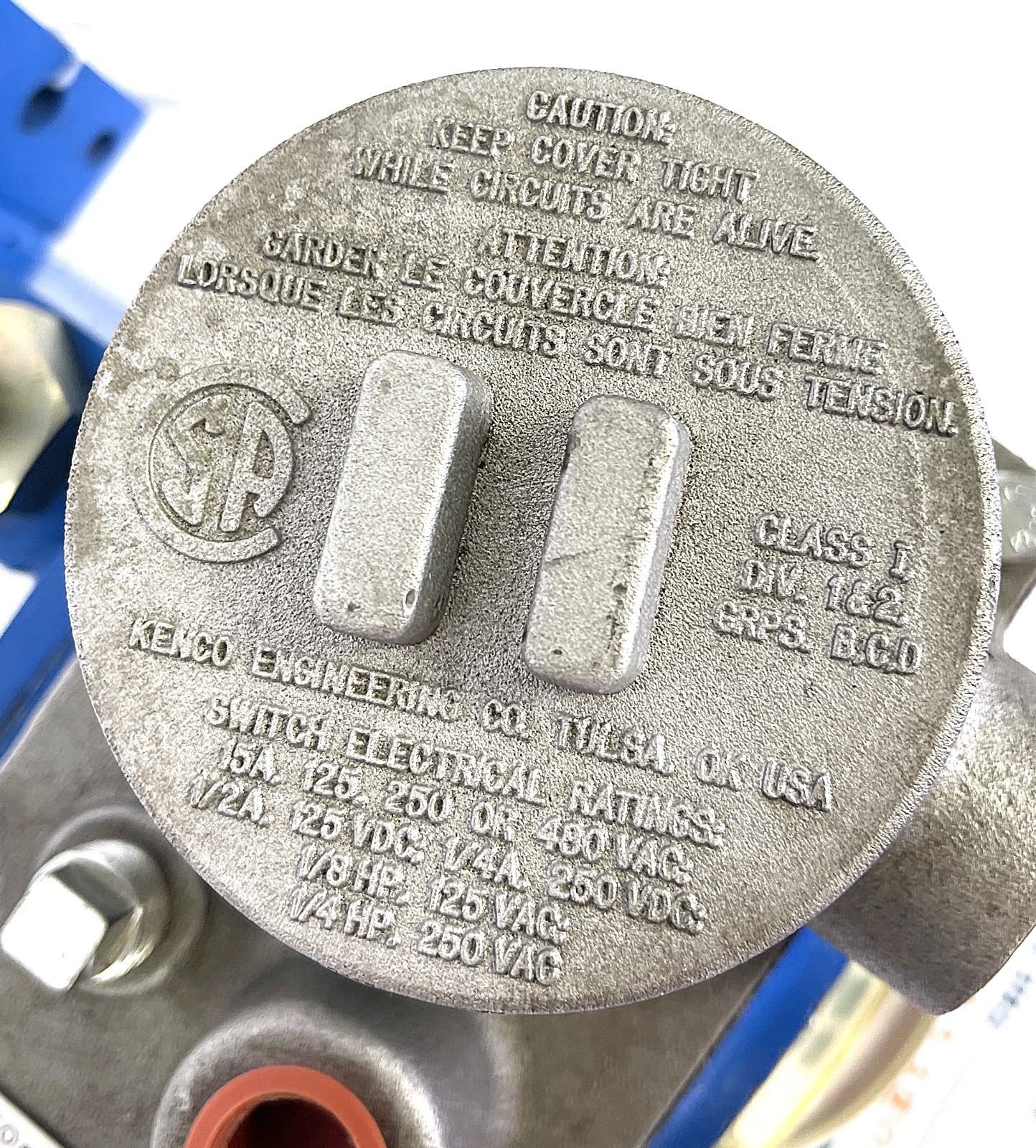 KENCO, KLCE-25-FS, PRESSURE 70 PSI, 3/8″ VENT, OIL LEVEL CONTROLLER, SURPLUS