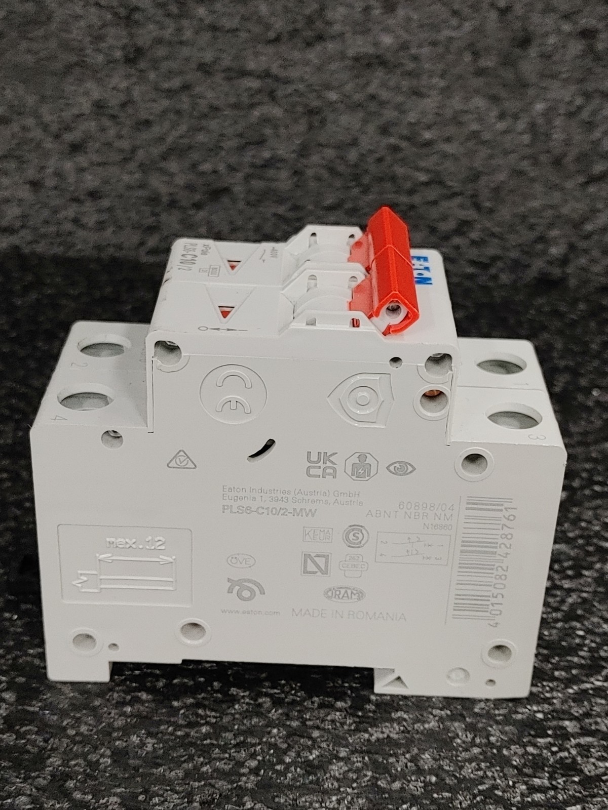 EATON PLS6-C10/2-MW 2 Pole xPole MCB Miniature Circuit Breaker