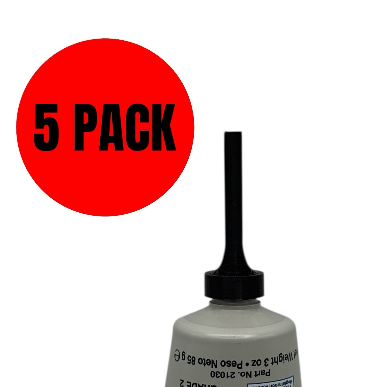 Super Lube Multipurpose Silicone Grease CAP NOZZLE For Easy Application (5 PACK)