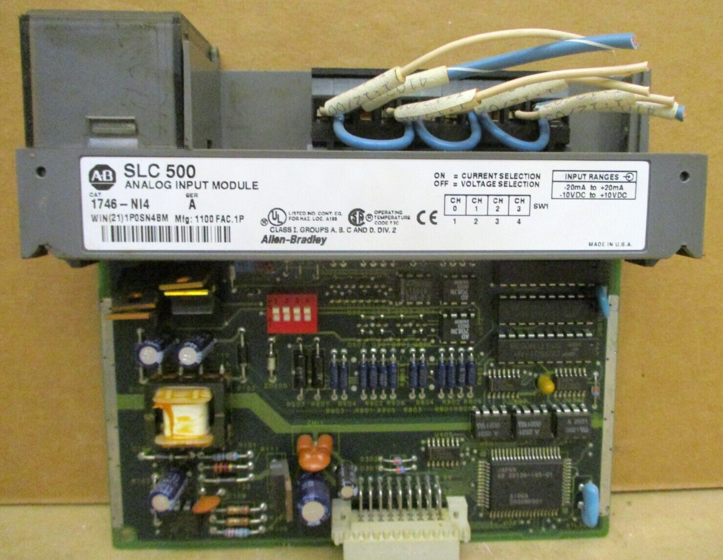 Allen-Bradley SLC 500 1746-P3 Ser A 1747-DCM 1747-SDN 1746-A13 48679GN
