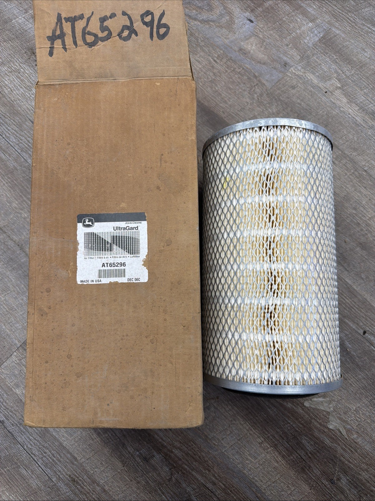 John Deere AT65296 Air Filter for 310D 315C 400G 455E 515B 510D 515B 610