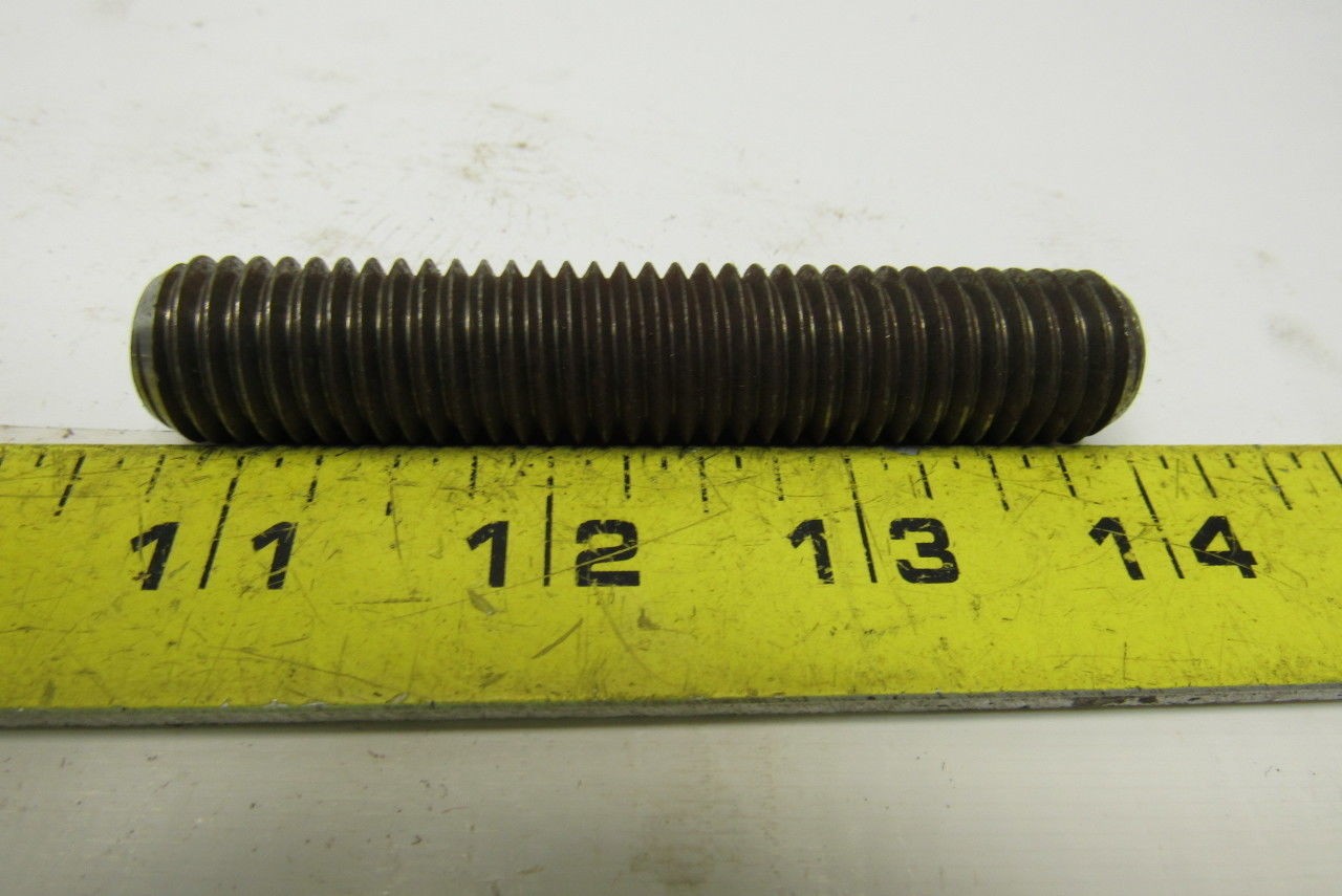 5/8″-11×3″ (OAL 3-1/4″) A320 L7 Fully Threaded Stud lot of 12