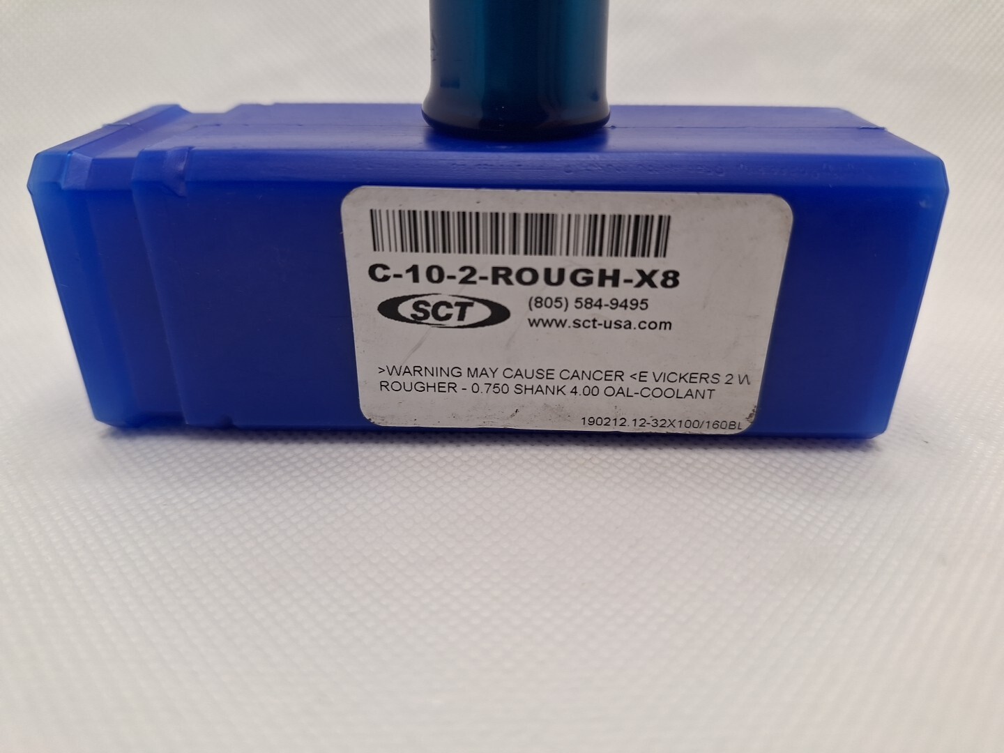 Sct C-10-2-ROUGH-X8 Blue Carbide Tipped Parker 2-Way Rougher