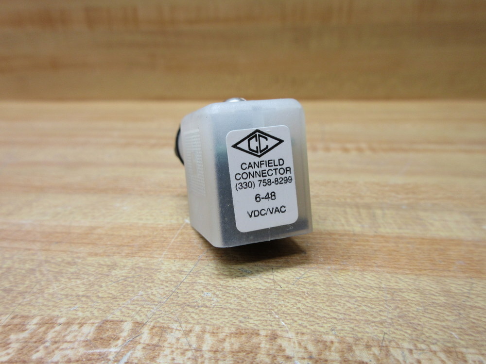 Canfield MSD6 Solenoid Connector W/Out Wires