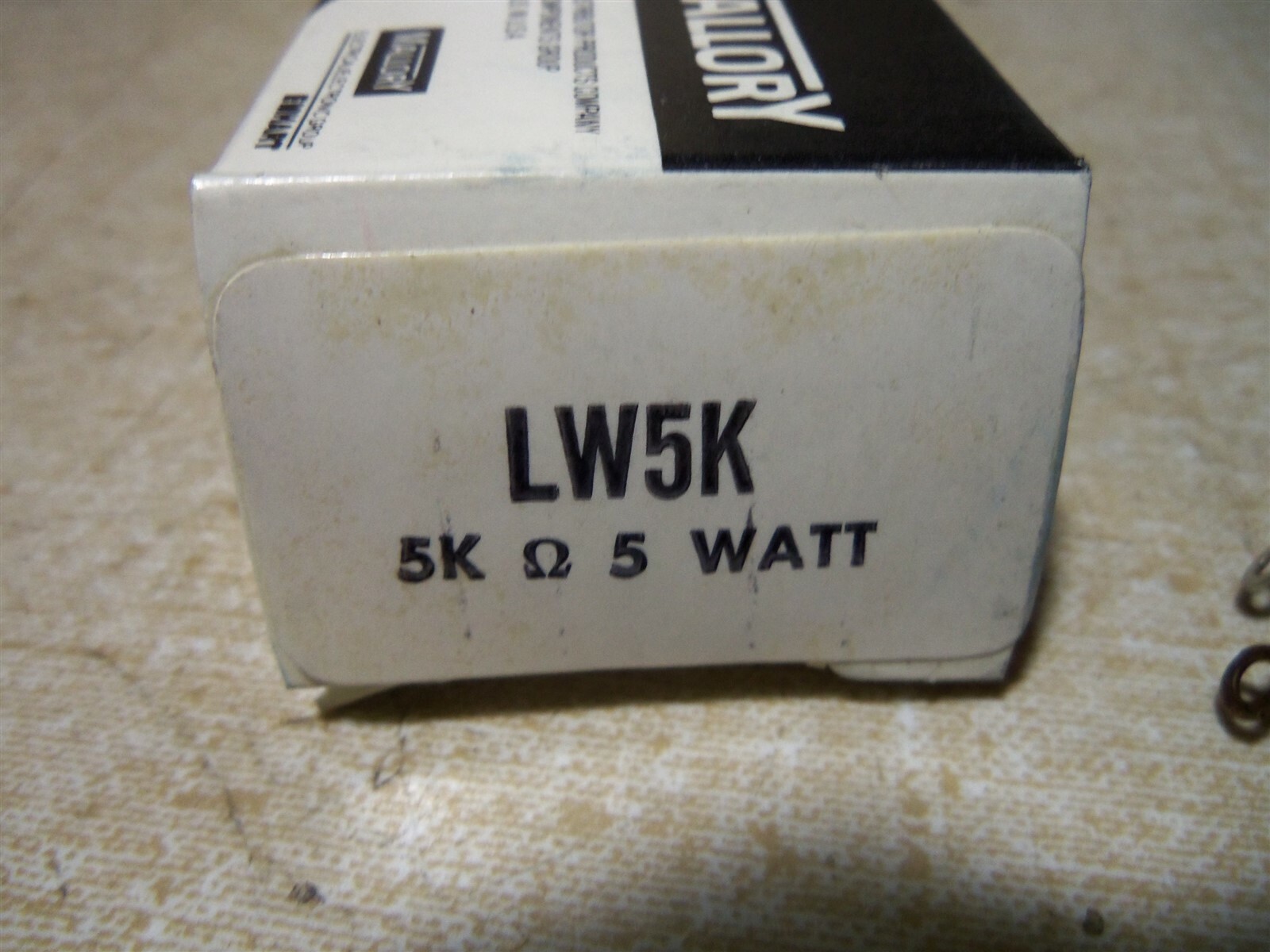 NEW Mallory LW5K 5K 5W Potentiometer *FREE SHIPPING*
