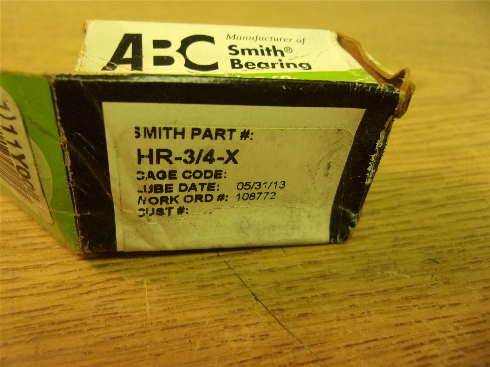 NEW ABC Smith Bearing HR-3/4-X *FREE SHIPPING*