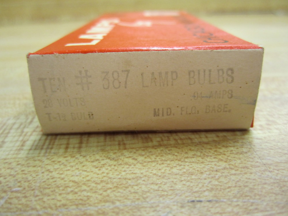 Chicago Miniature 387 Lamp Light Bulb (Pack of 20)
