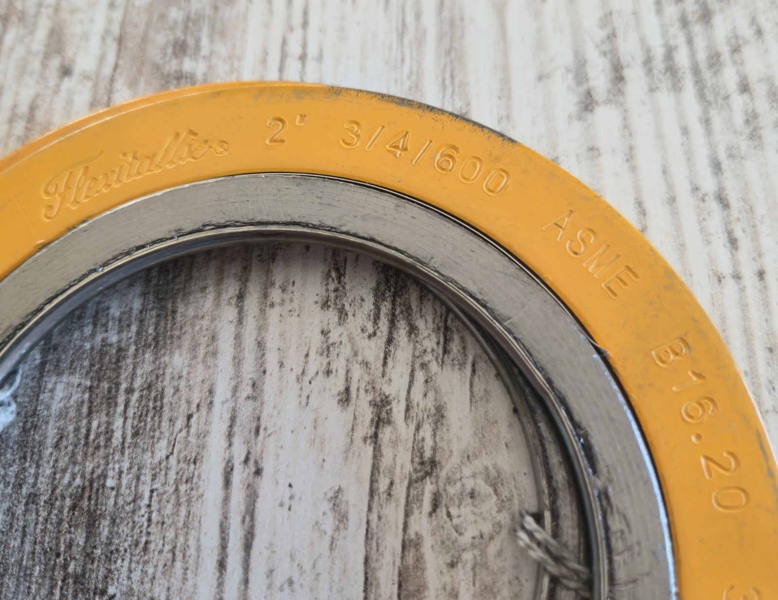 2″ Spiral Wound Gasket Class 600 ASME B16.20 304 SS Flexible Graphite FG – 2qty