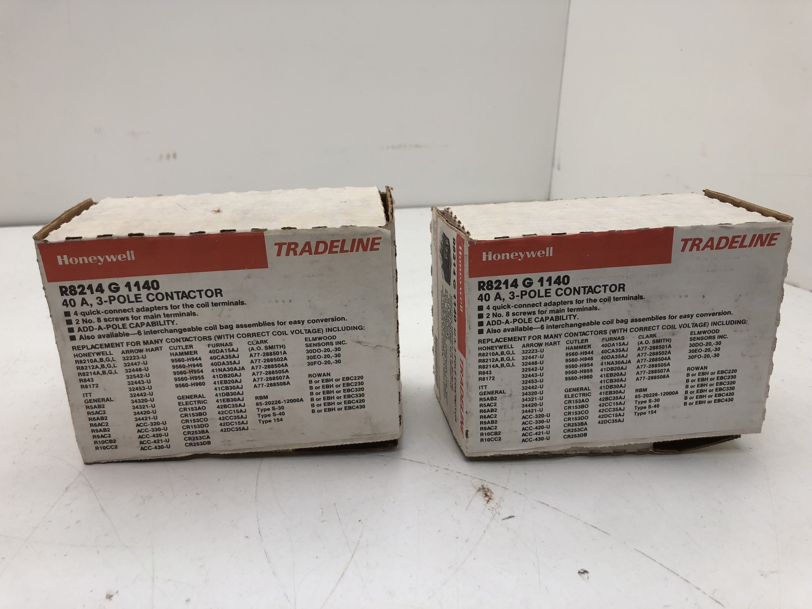 HONEYWELL R8214 G 1140 3-POLE CONTACTOR
