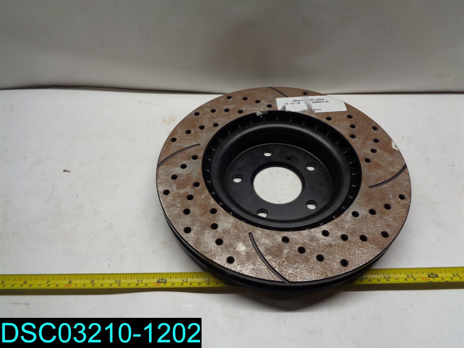 Front Performance Drilled Slotted Brake Rotors v1008-15/10/20-pr41397l-po97557
