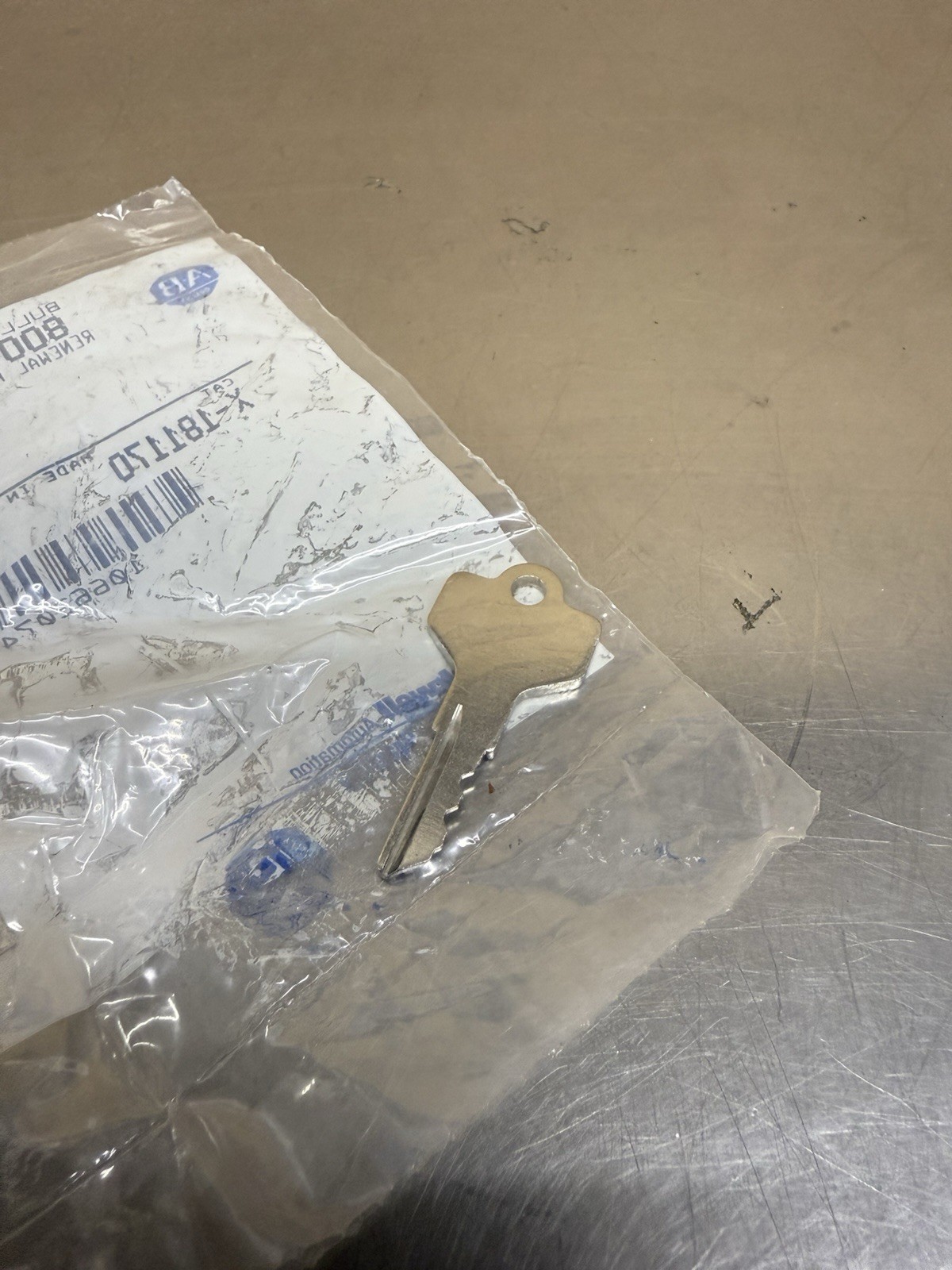 Allen Bradley X-181170 Key for Cylinder Lock 18 New Sealed Bag Made USA