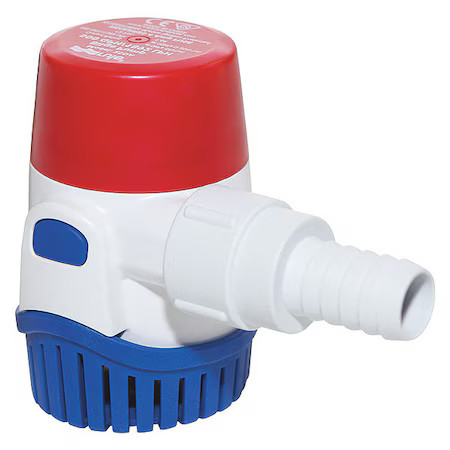 Rule 25Da Bilge Pump, Standard Operation, 12Vdc, 1.8
